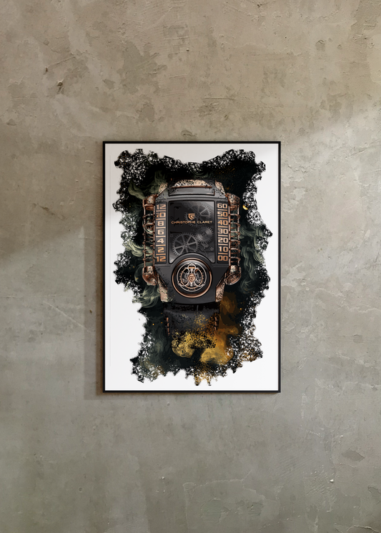 X-Trem-1 Ref. MTR.FLY11.150-158 Watch Art Print Poster