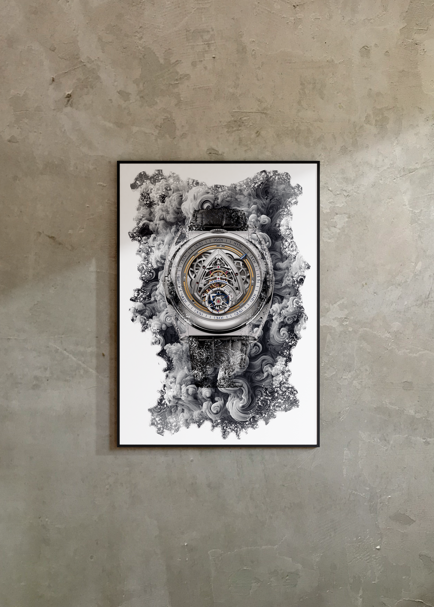 DB Kind of Two Jumping GMT Ref. DBK2V1 Watch Art Print Poster