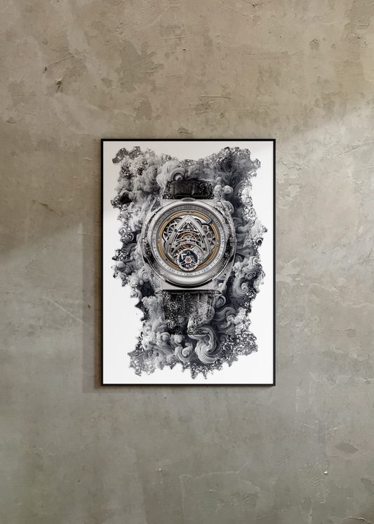 DB Kind of Two Jumping GMT Ref. DBK2V1 Watch Art Print Poster