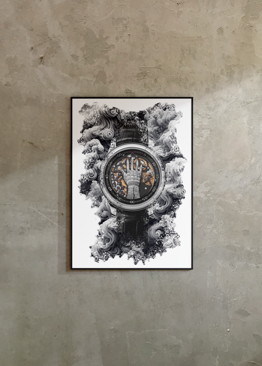 Classique FFC Watch Art Print Poster