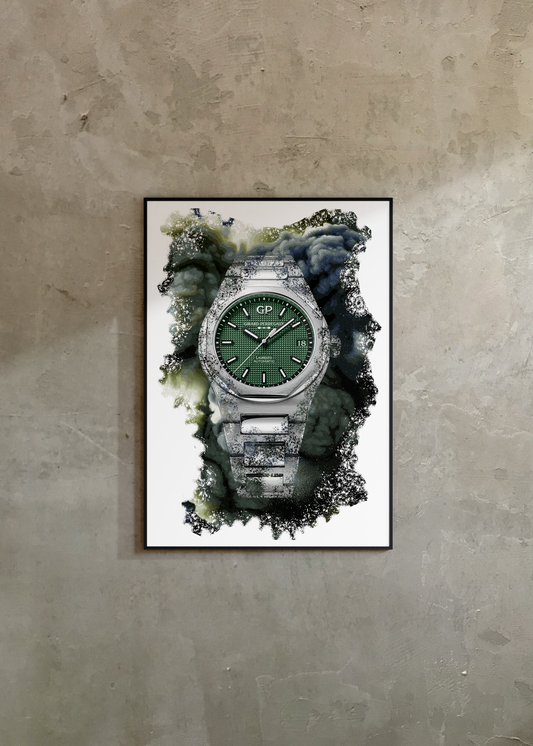 Laureato Green Ref. 81010-11-3153-1CM Watch Art Print Poster