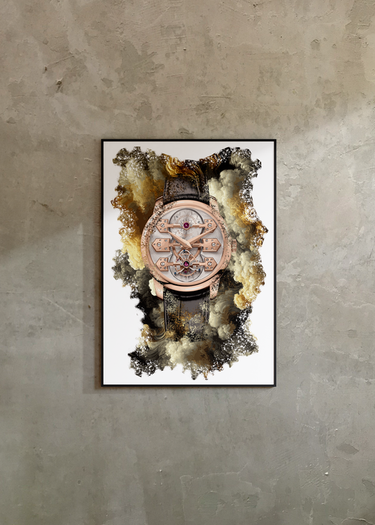Bridges La Esmeralda Tourbillon Ref. 99275-52-000-BA6E Watch Art Print Poster