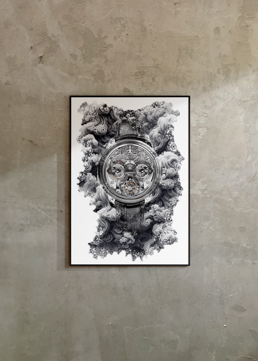 Bridges Minute Repeater Tri-Axial Tourbillon Ref. 99830-21-000-BA6A Watch Art Print Poster