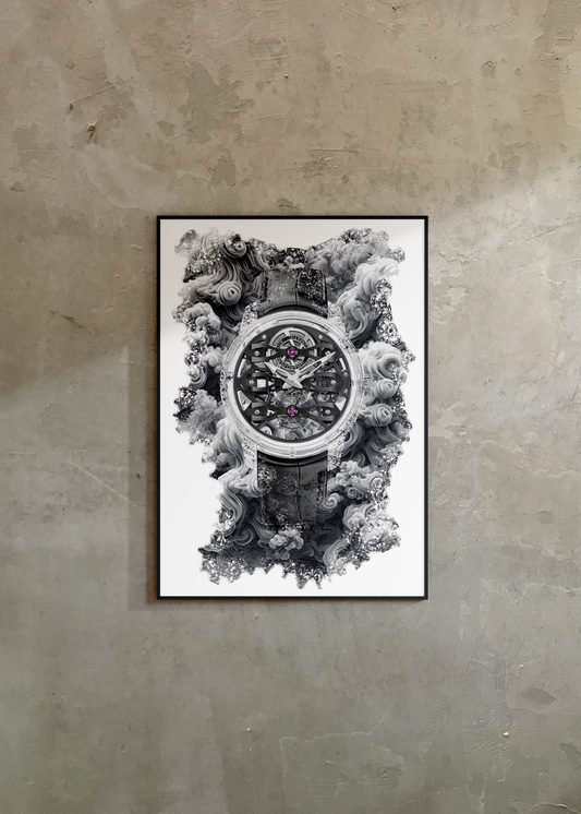 Bridges Quasar Ref. 99295-43-000-BA6A Watch Art Print Poster