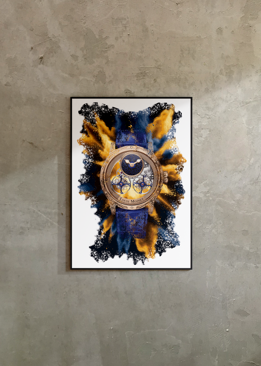 Acasta Ref. LM-52.50.AC Watch Art Print Poster
