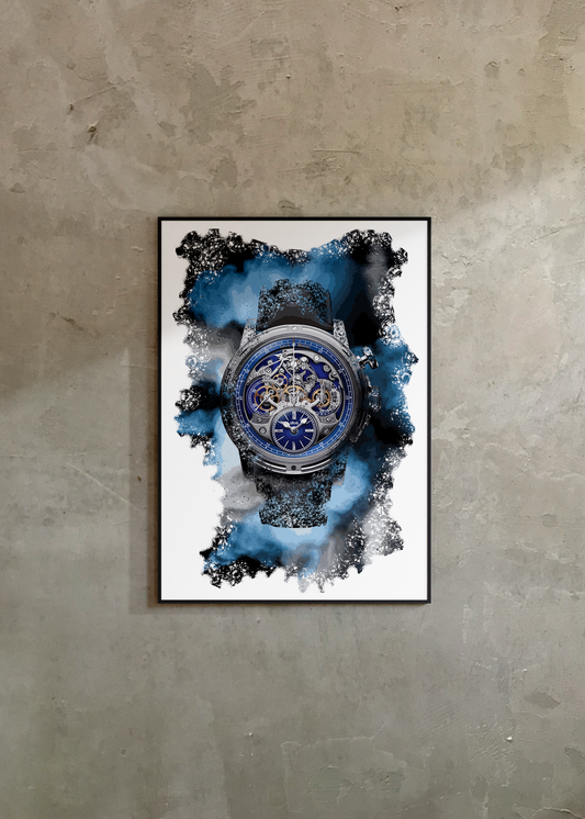 Memoris Ref. LM-54.70.25 Watch Art Print Poster