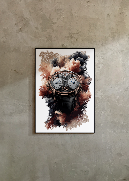 LMX Ref. 08.RL.B Watch Art Print Poster