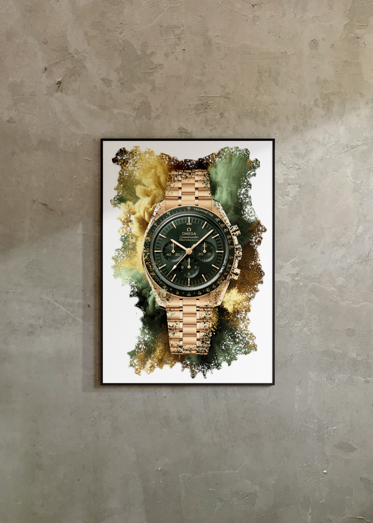 Speedmaster Moonwatch Ref. 310.60.42.50.10.001 Watch Art Print Poster