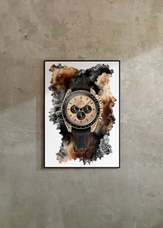 Speedmaster Moonwatch Ref. 310.62.42.50.99.001 Watch Art Print Poster