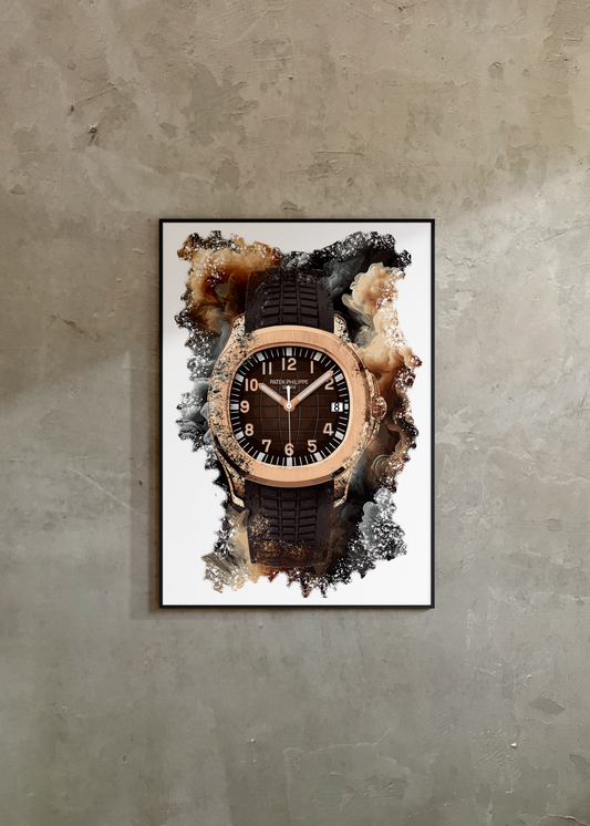 Aquanaut Ref. 5167R-001 Watch Art Print Poster