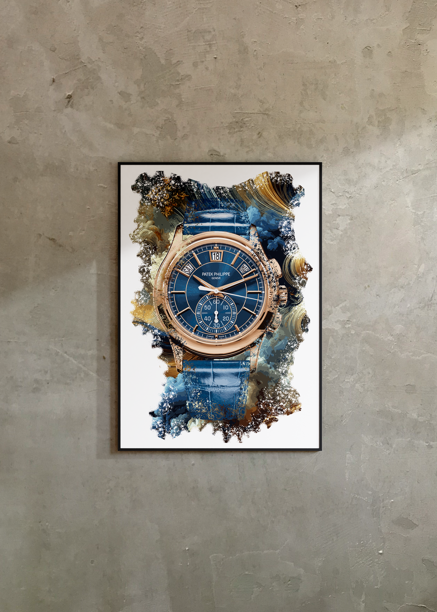 Complications Flyback Chronograph, Annual Calendar Ref. 5905R-010 Watch Art Print Poster