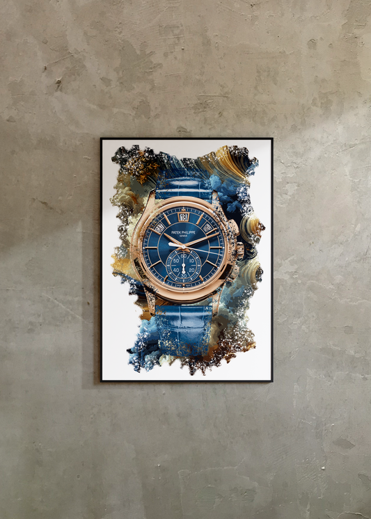 Complications Flyback Chronograph, Annual Calendar Ref. 5905R-010 Watch Art Print Poster