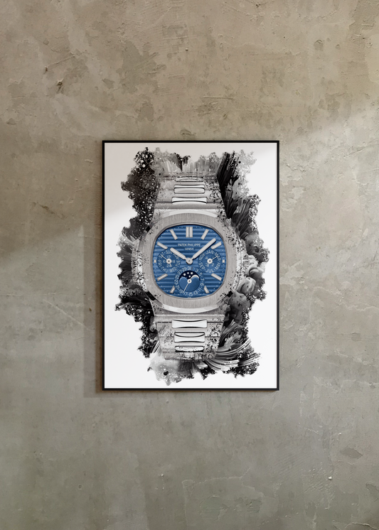 Nautilus Ref. 5740/1G Watch Art Print Poster