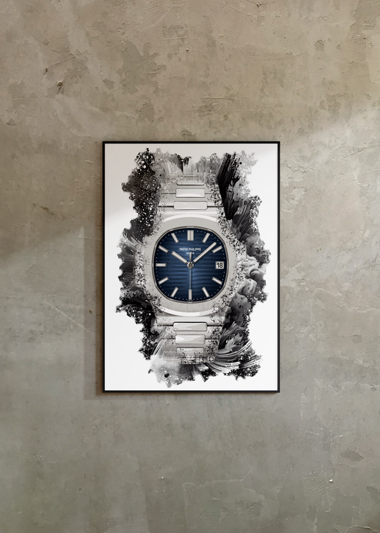 Nautilus Ref. 5811/1G Watch Art Print Poster