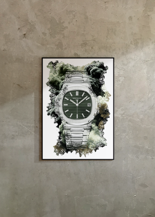 Nautilus Ref. 5711/1A-014 Watch Art Print Poster