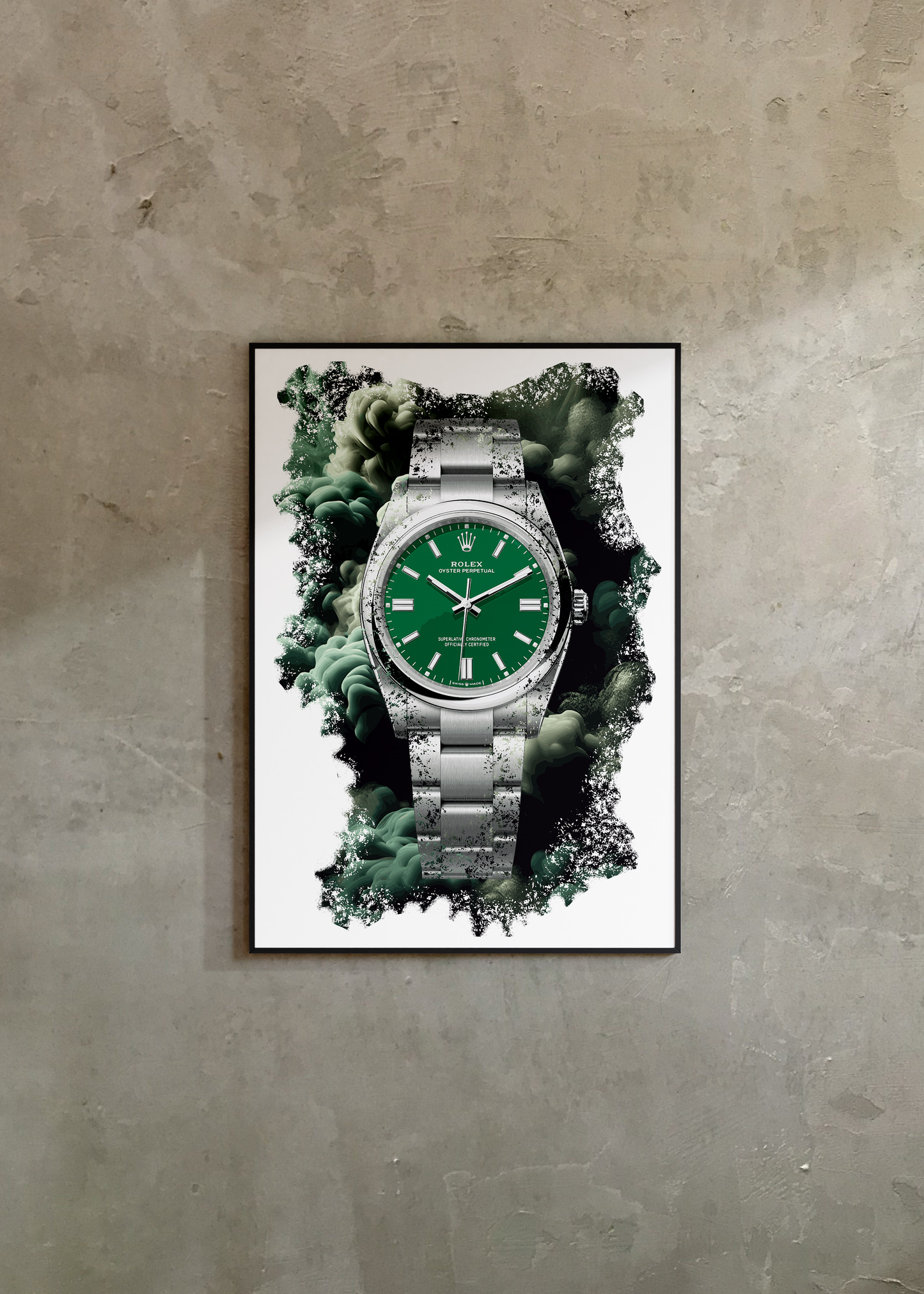 Oyster Perpetual Ref. 126000 Watch Art Print Poster
