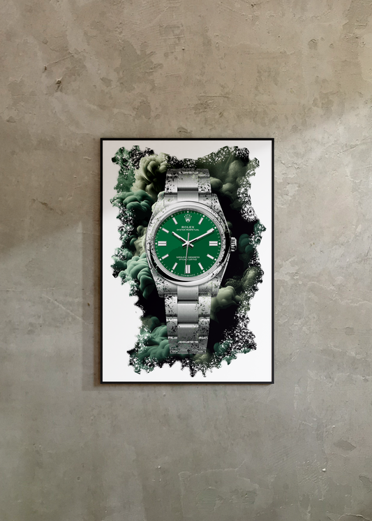 Oyster Perpetual Ref. 126000 Watch Art Print Poster