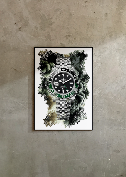 GMT-Master II Ref. 126720VTNR Watch Art Print Poster