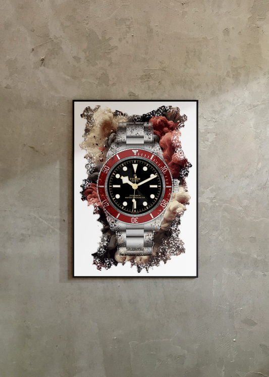 Black Bay Ref. M7941A1A0RU-0001 Watch Art Print Poster