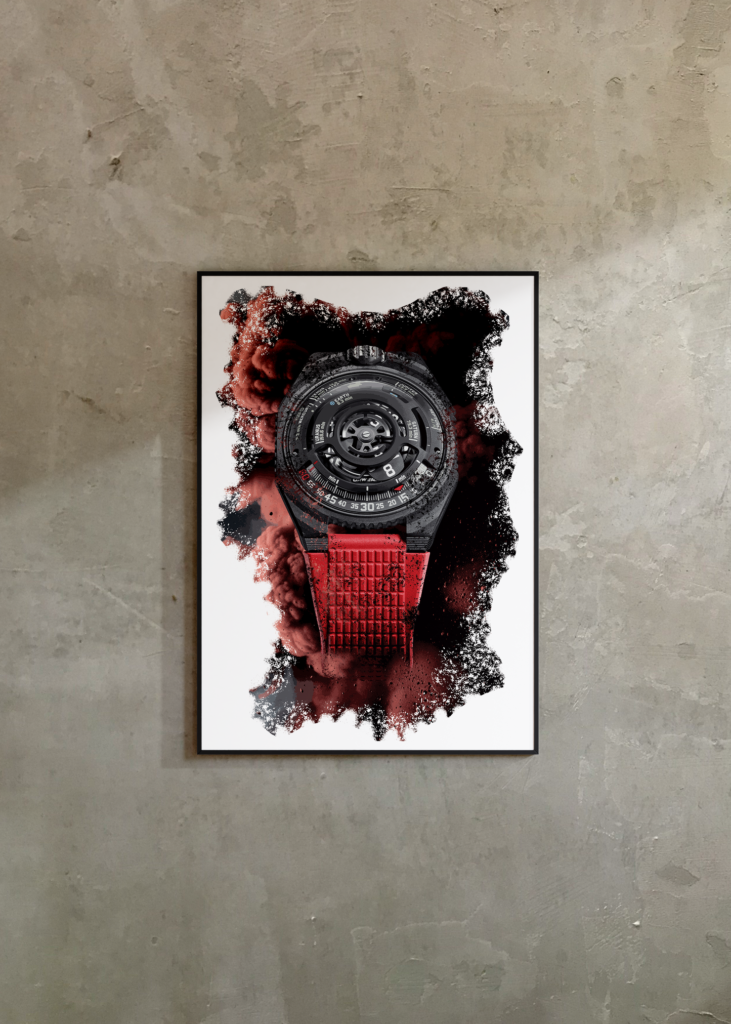 UR-100V Lightspeed Watch Art Print Poster