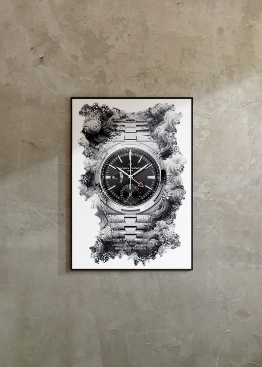 Overseas Dual Time Ref.  7900V/110A-B546 Watch Art Print Poster