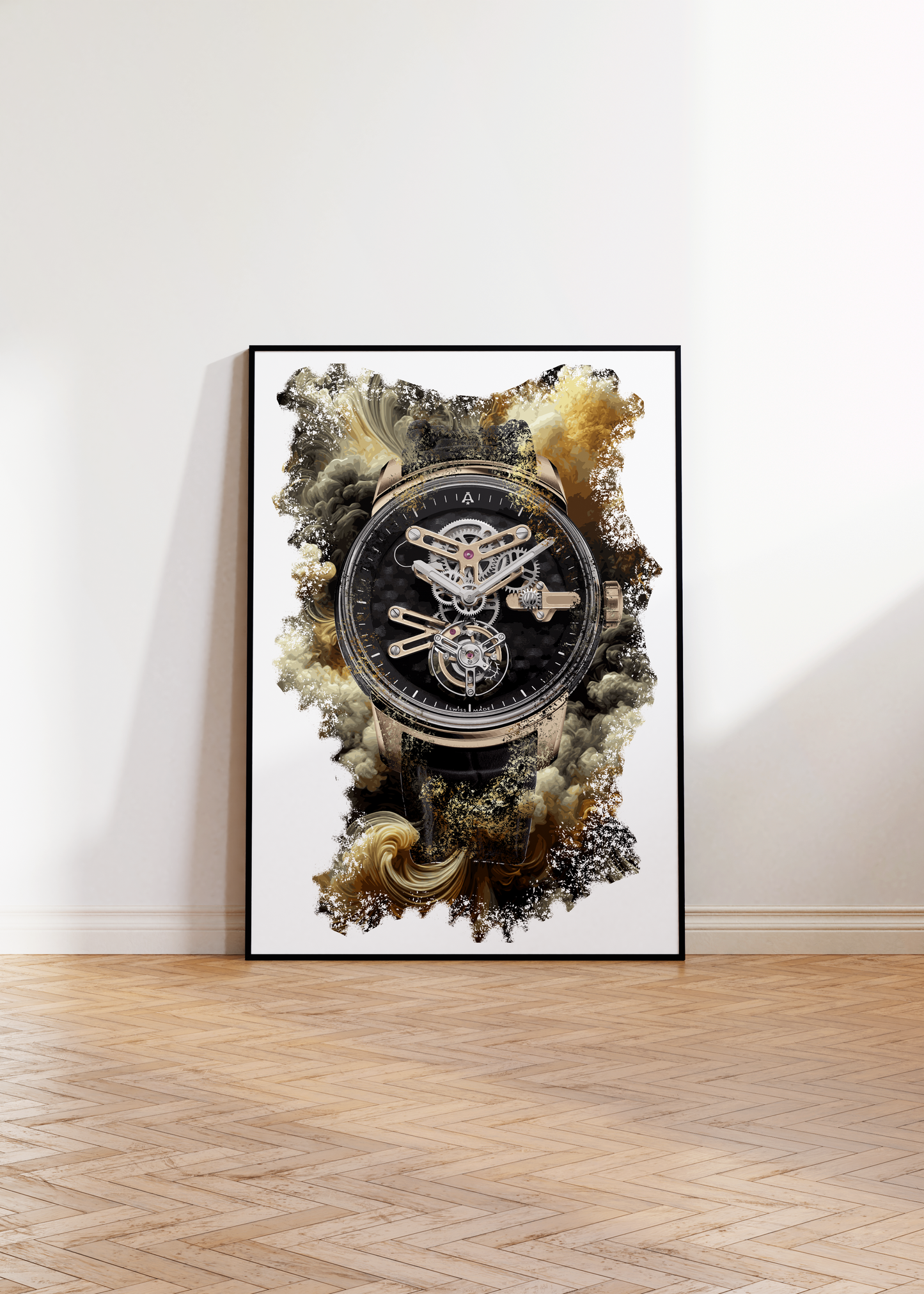 U21 Tourbillon Ref. OTCAD.B01A Watch Art Print Poster