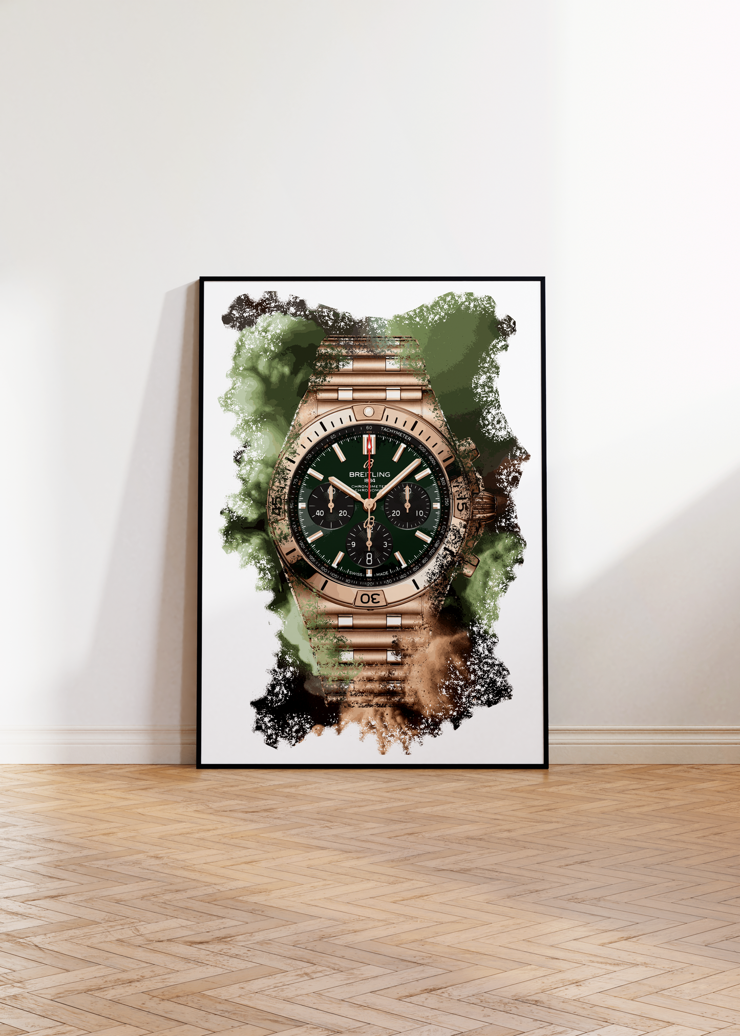 Chronomat B01 Ref. RB0134101L1R1 Watch Art Print Poster