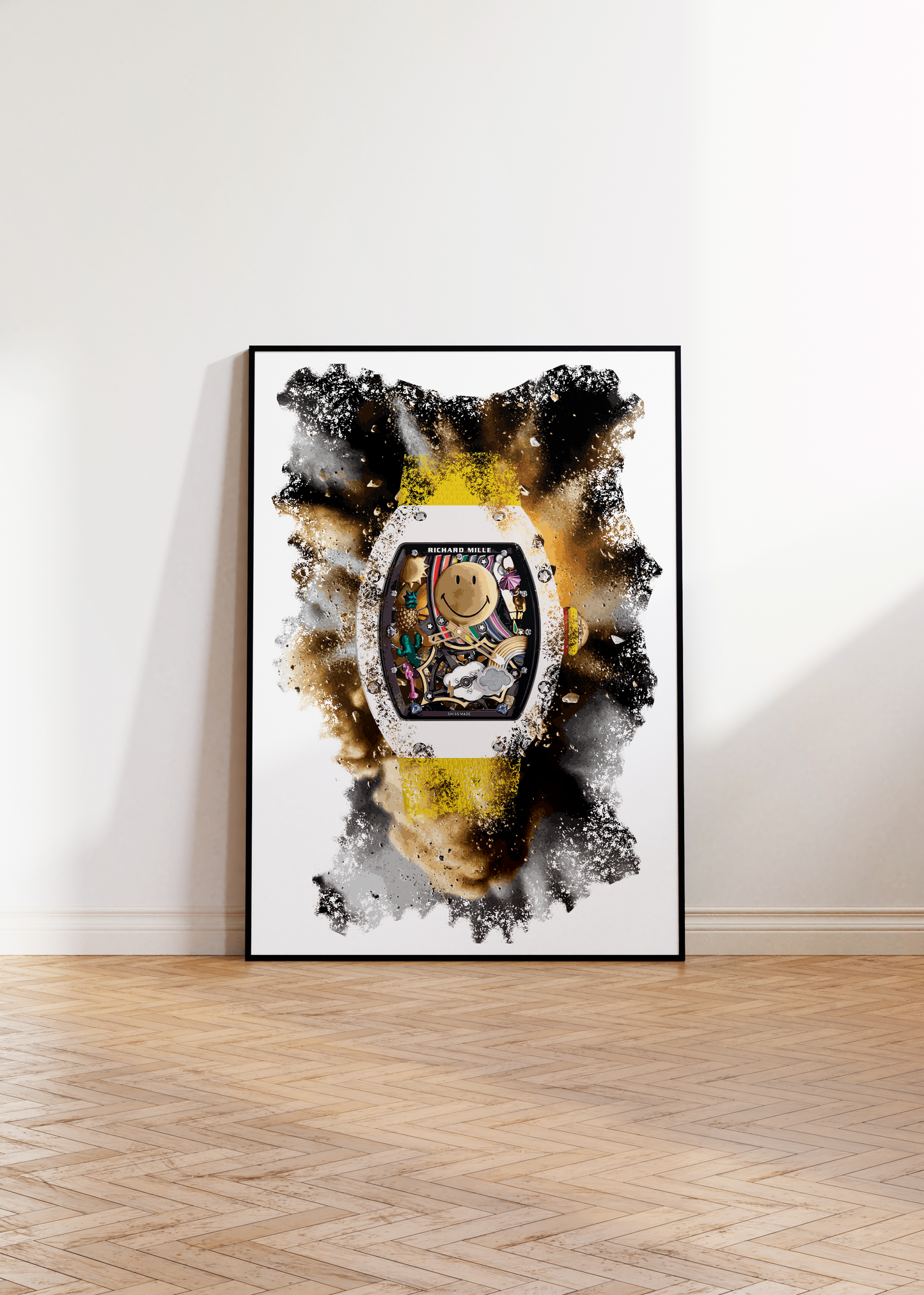 RM 88 Tourbillon Smiley Watch Art Print Poster