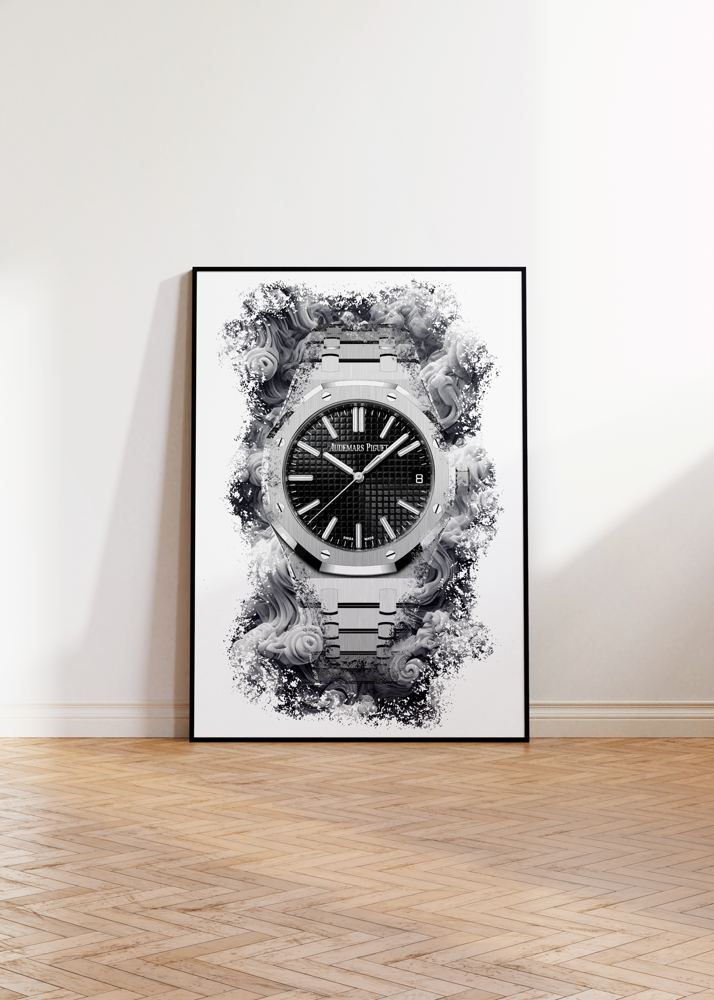 Royal Oak Ref. 15510ST.OO.1320ST.07 Watch Art Print Poster