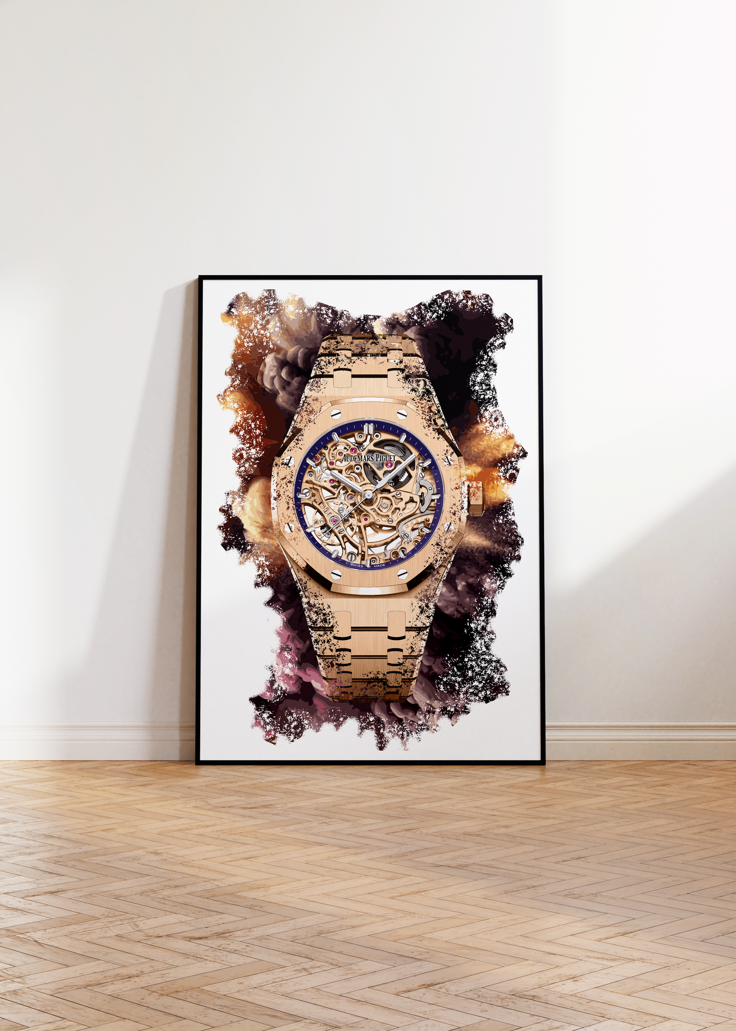 Royal Oak Ref. 15467OR.OO.1256OR.02 Watch Art Print Poster