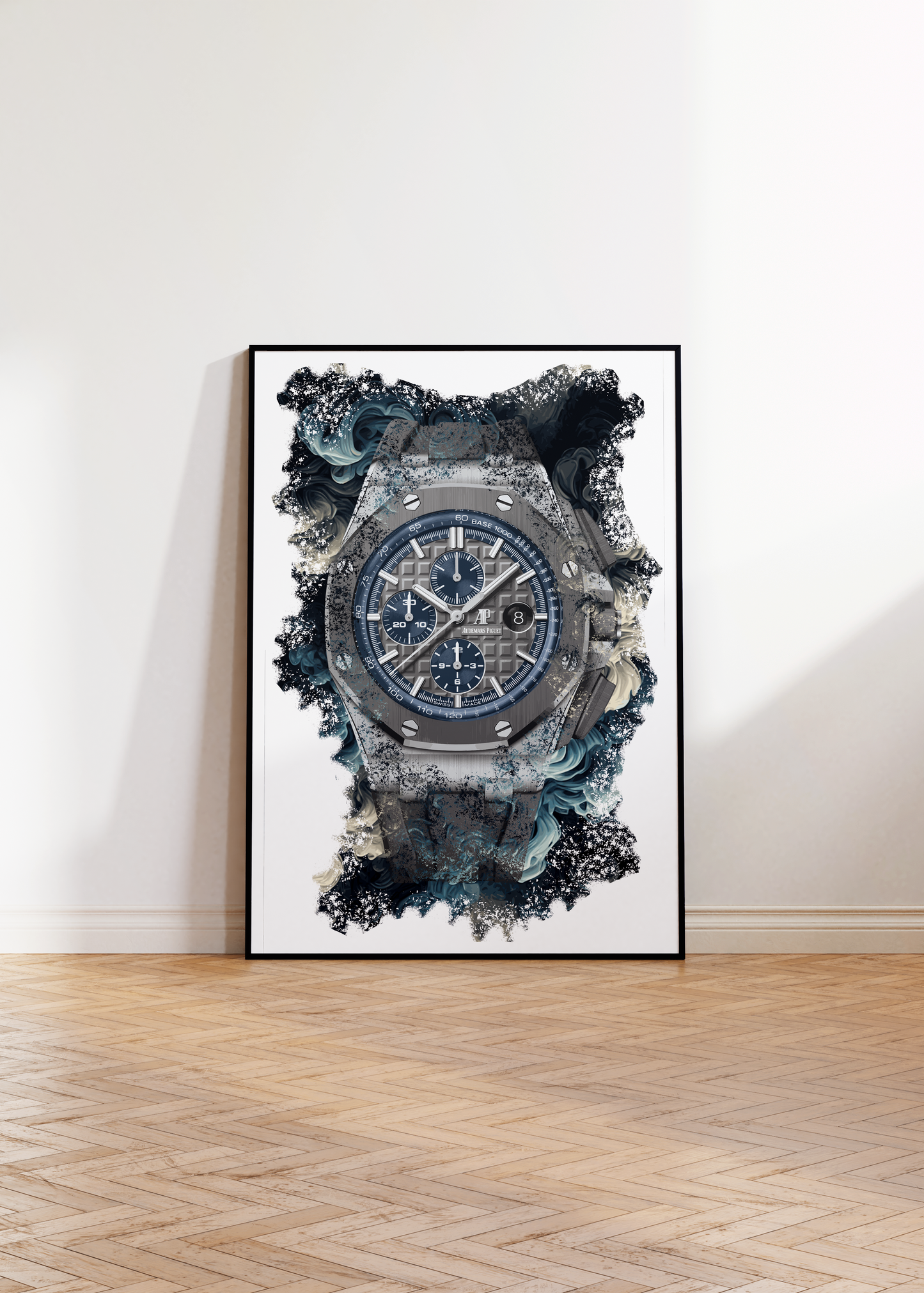 Royal Oak Offshore Selfwinding Chronograph Ref. 26400IO.OO.A004CA.02 Watch Art Print Poster