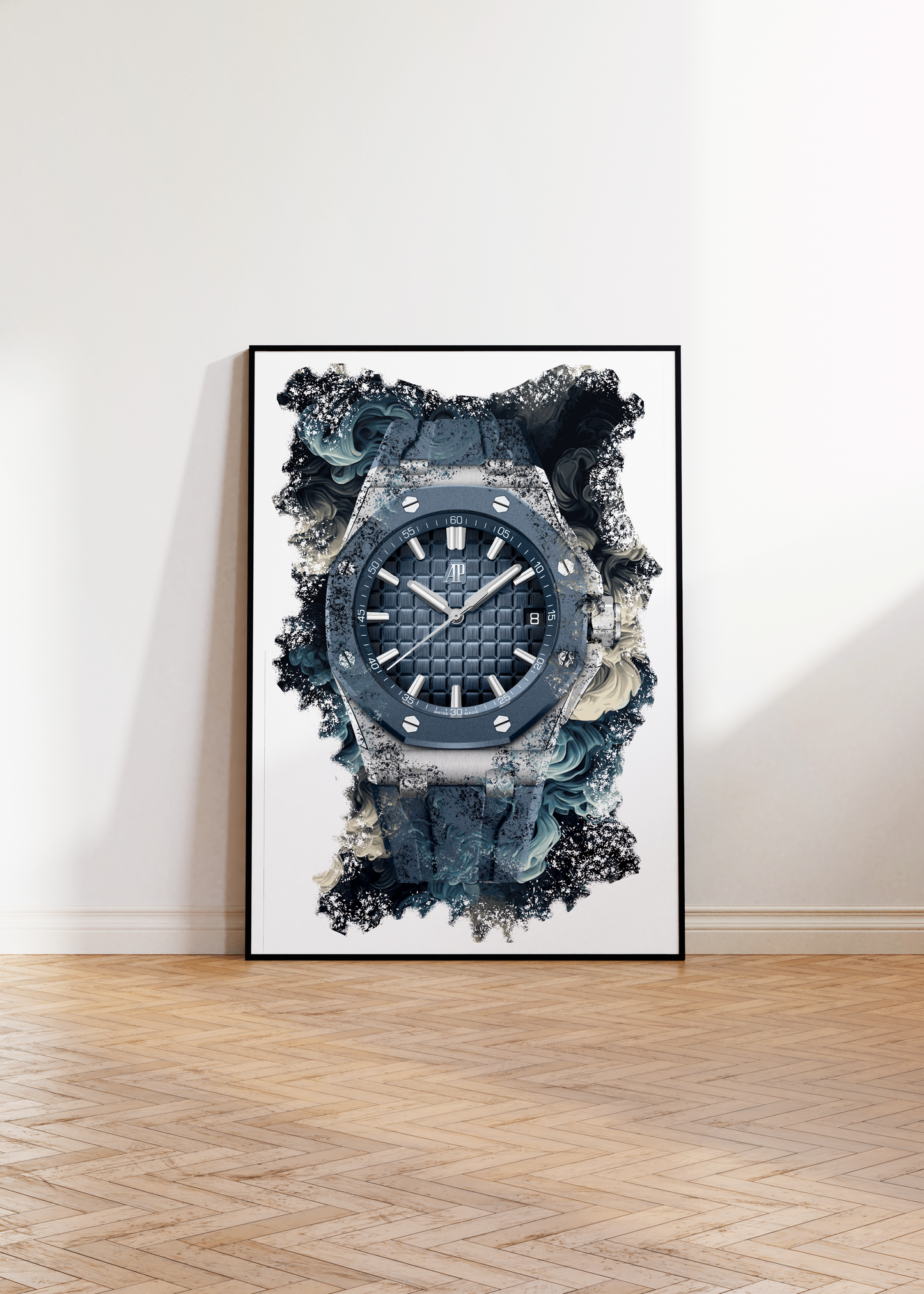 Royal Oak Offshore Selfwinding Ref. 15605SK.OO.A350CA.01 Watch Art Print Poster