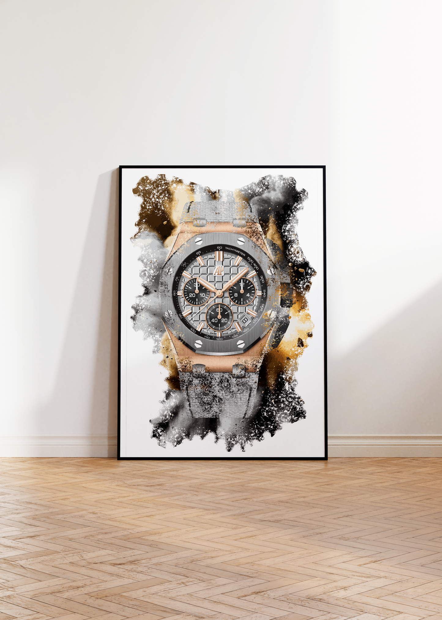 Royal Oak Offshore Selfwinding Chronograph Ref. 26420OI.OO.A015VE.01 Watch Art Print Poster