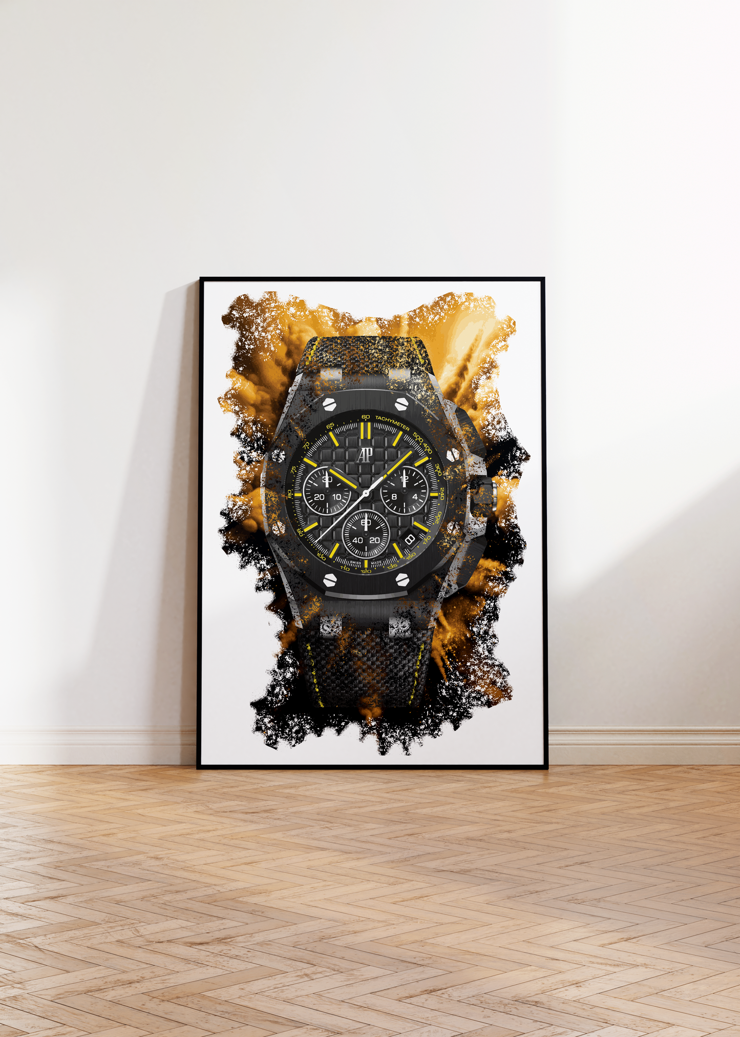 Royal Oak Offshore Selfwinding Chronograph Ref. 26420CE.OO.A005VE.01 Watch Art Print Poster