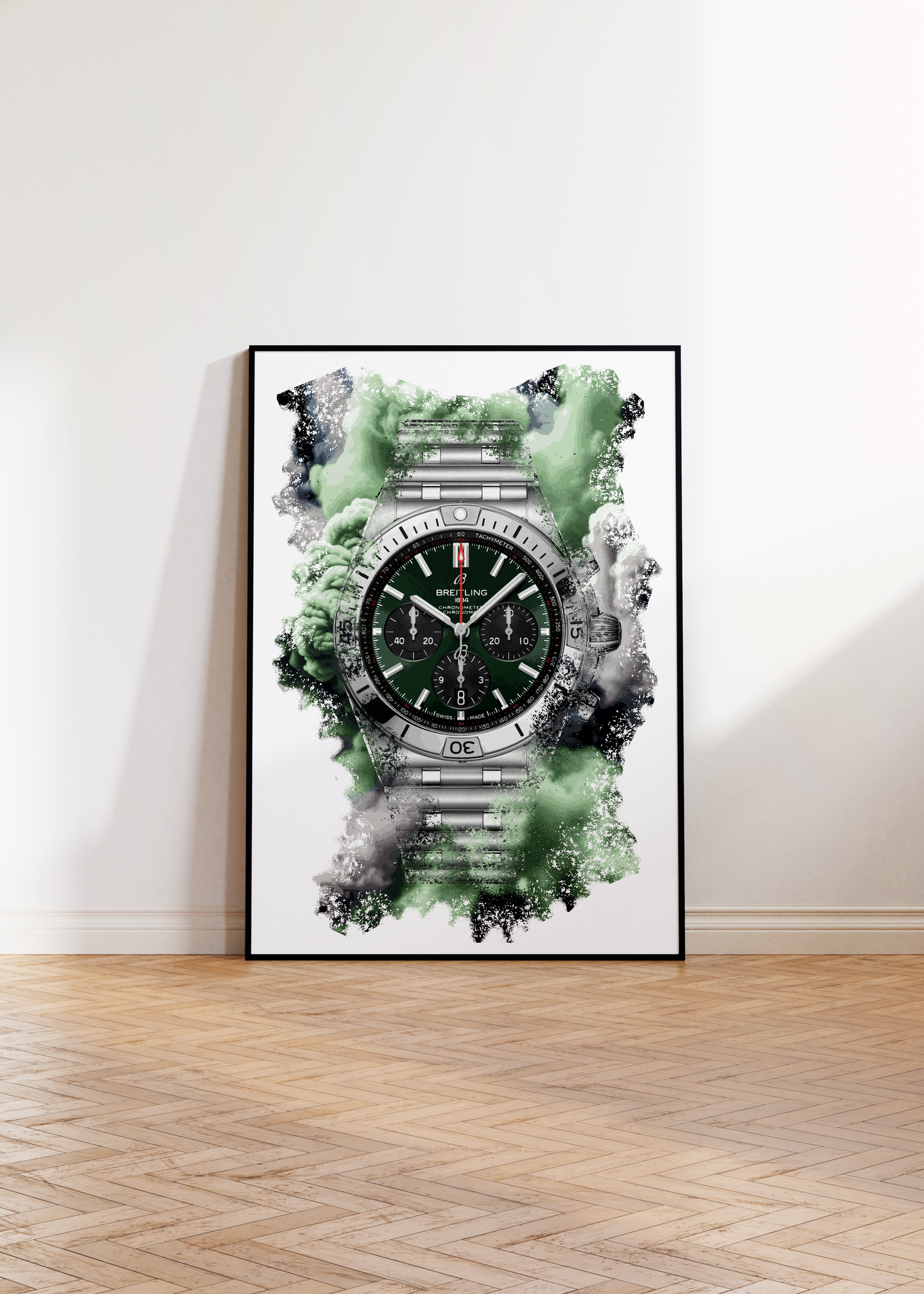 Chronomat B01 Ref. AB0134101L2A1 Watch Art Print Poster
