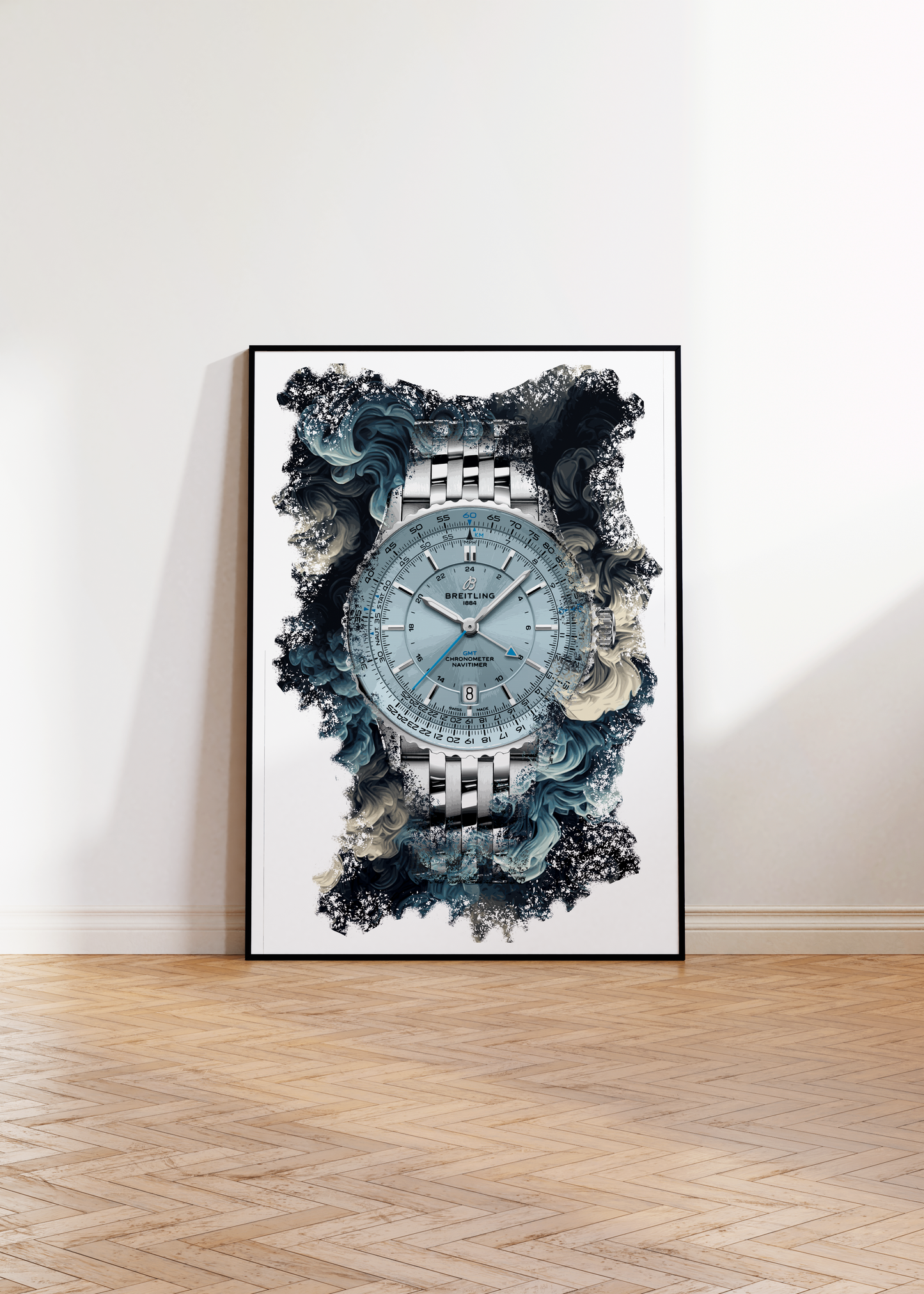 Navitimer Automatic GMT Ref. A32310171C1A1 Watch Art Print Poster