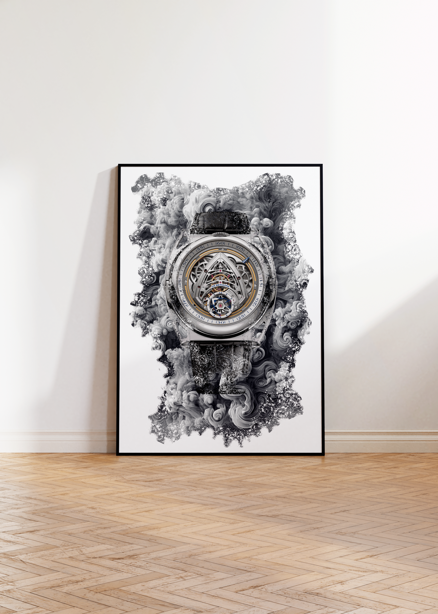 DB Kind of Two Jumping GMT Ref. DBK2V1 Watch Art Print Poster