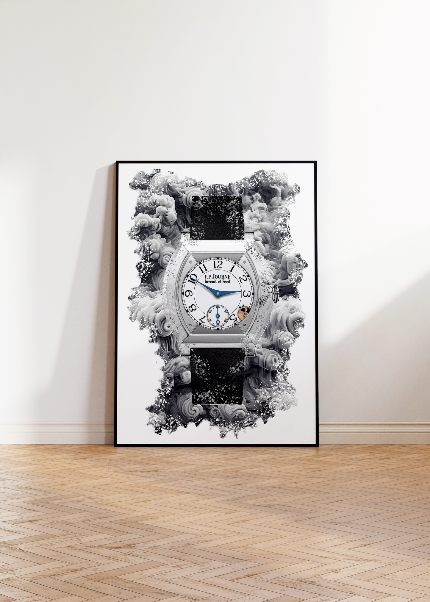 élégante 40 Watch Art Print Poster