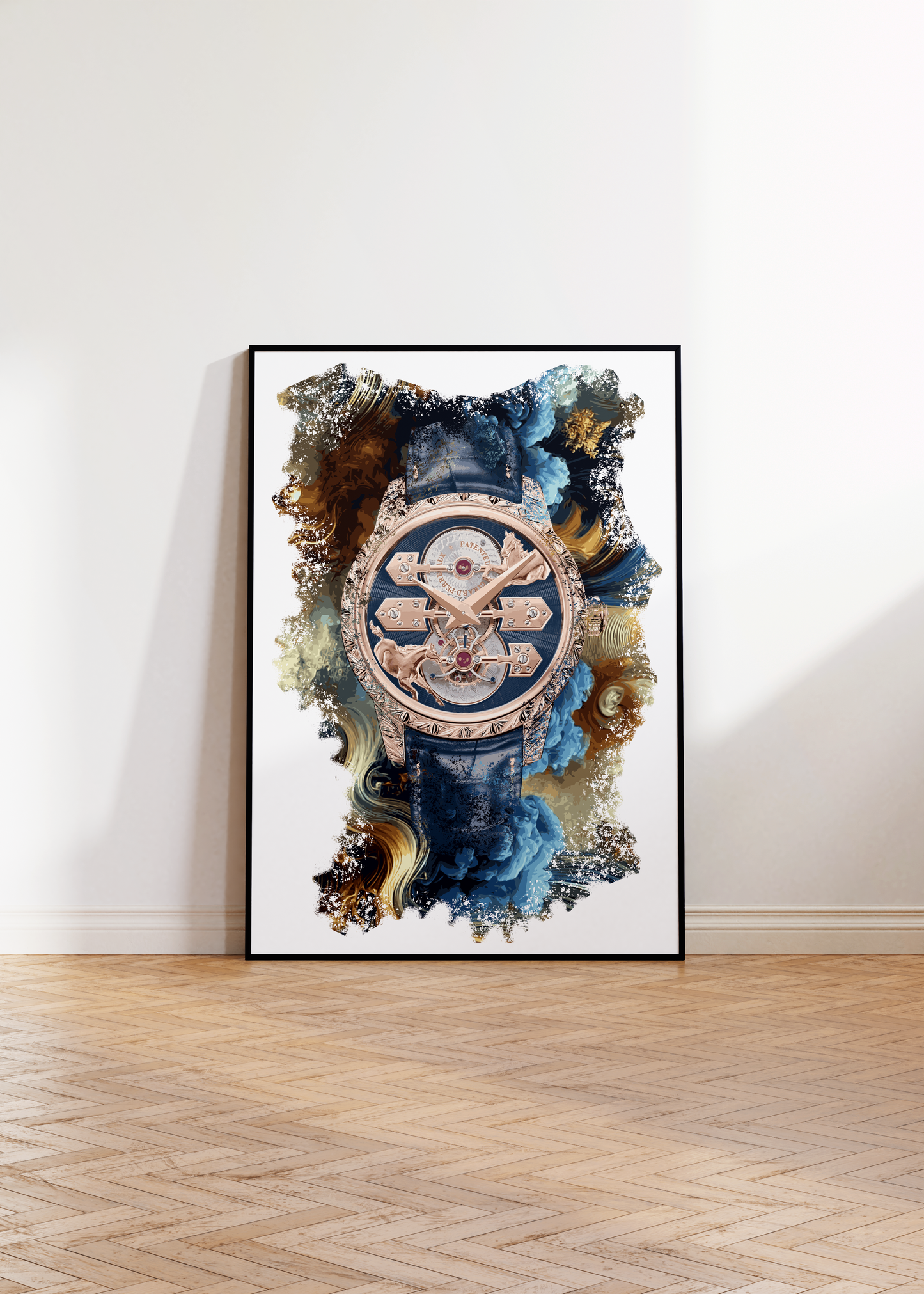 La Esmeralda Tourbillon “A Secret” Eternity Edition Ref. 99274-52-000-BA6A Watch Art Print Poster