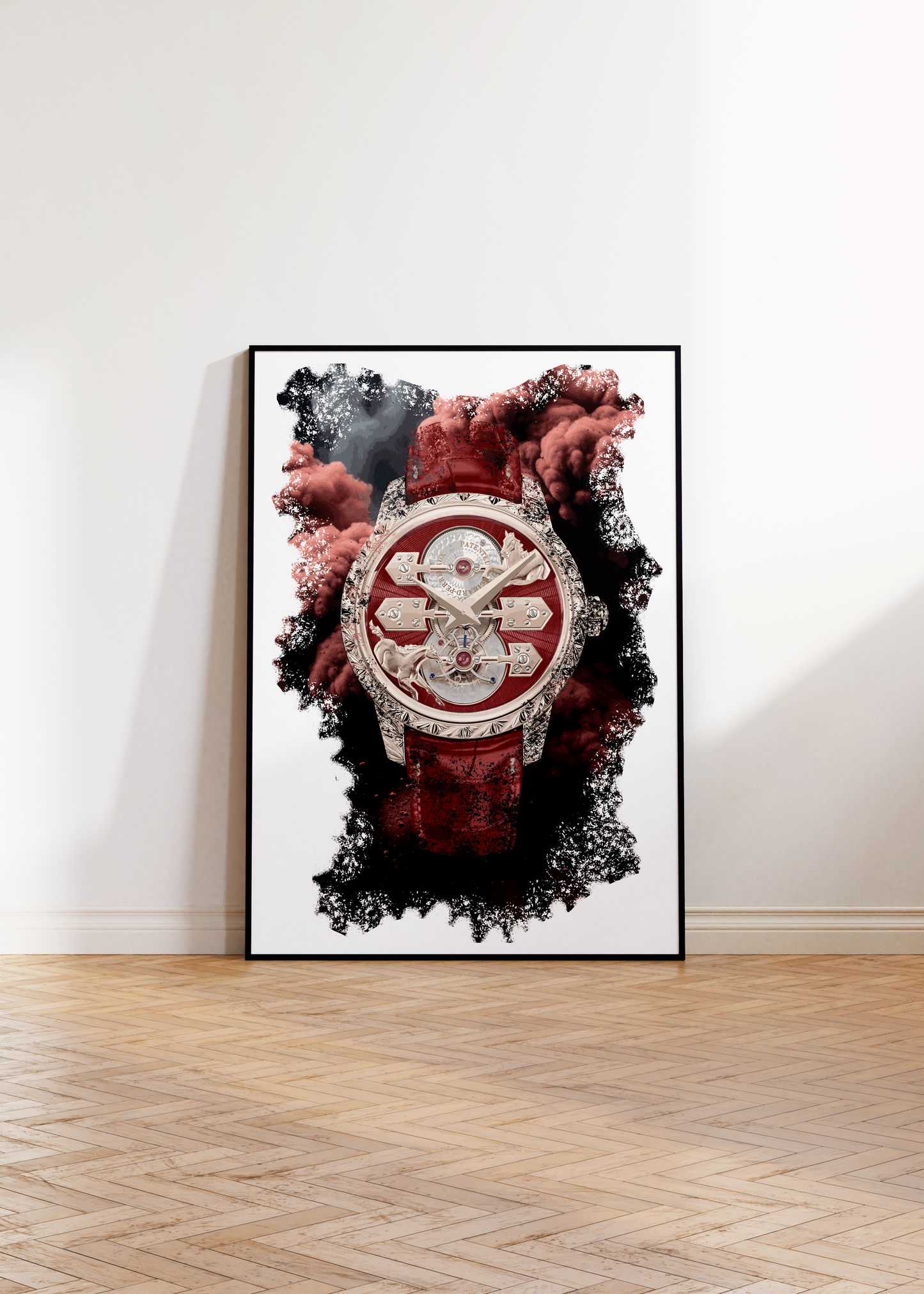 La Esmeralda Tourbillon “A Secret” Eternity Edition Ref. 99274-52-3161-5CC Watch Art Print Poster