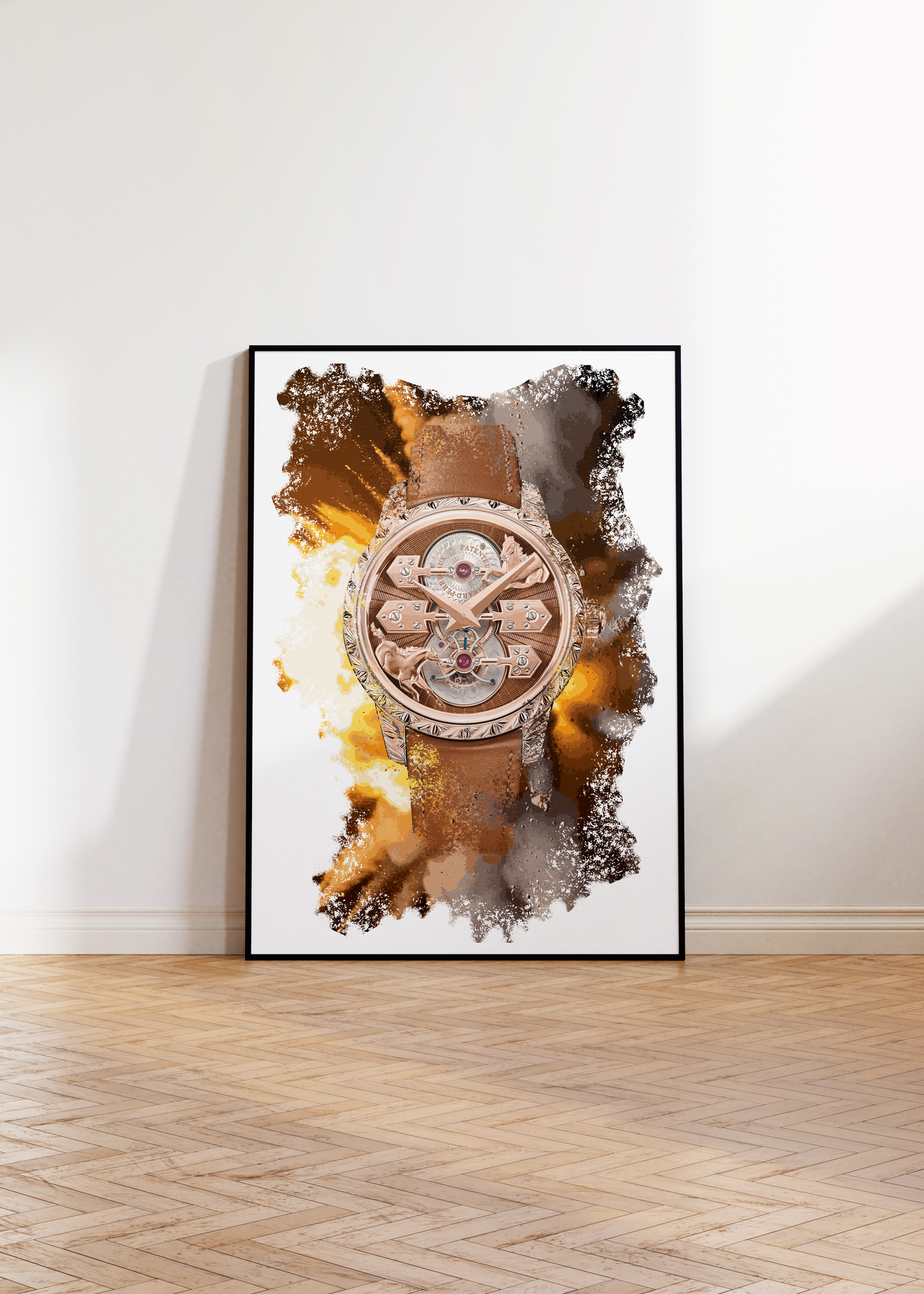 La Esmeralda Tourbillon “A Secret” Eternity Edition Ref. 99274-52-3423-5CC Watch Art Print Poster