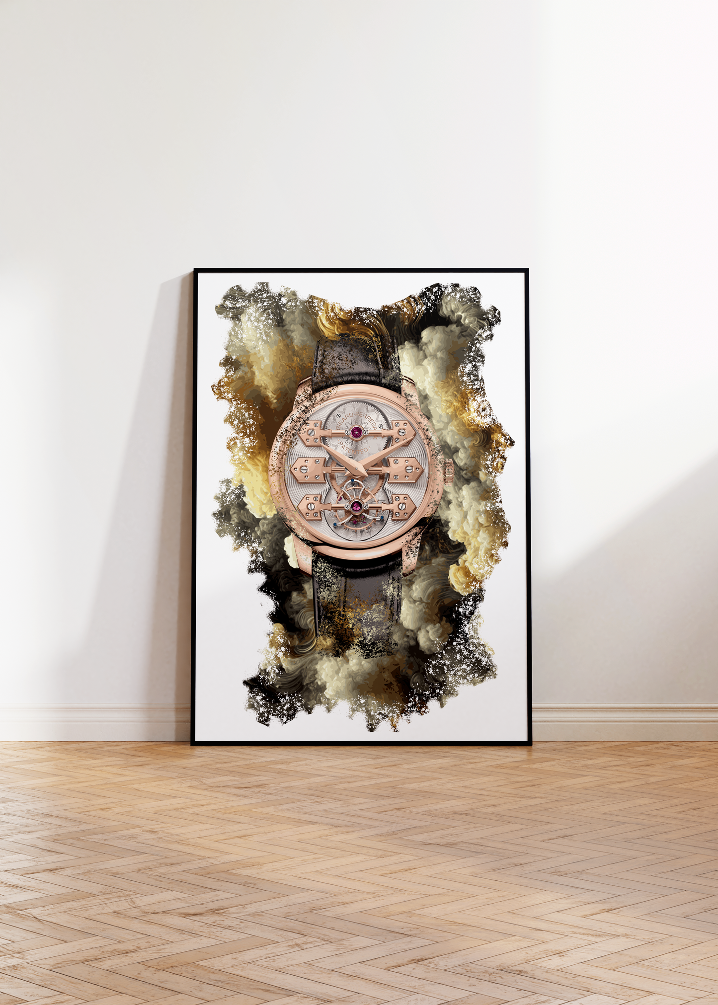 Bridges La Esmeralda Tourbillon Ref. 99275-52-000-BA6E Watch Art Print Poster
