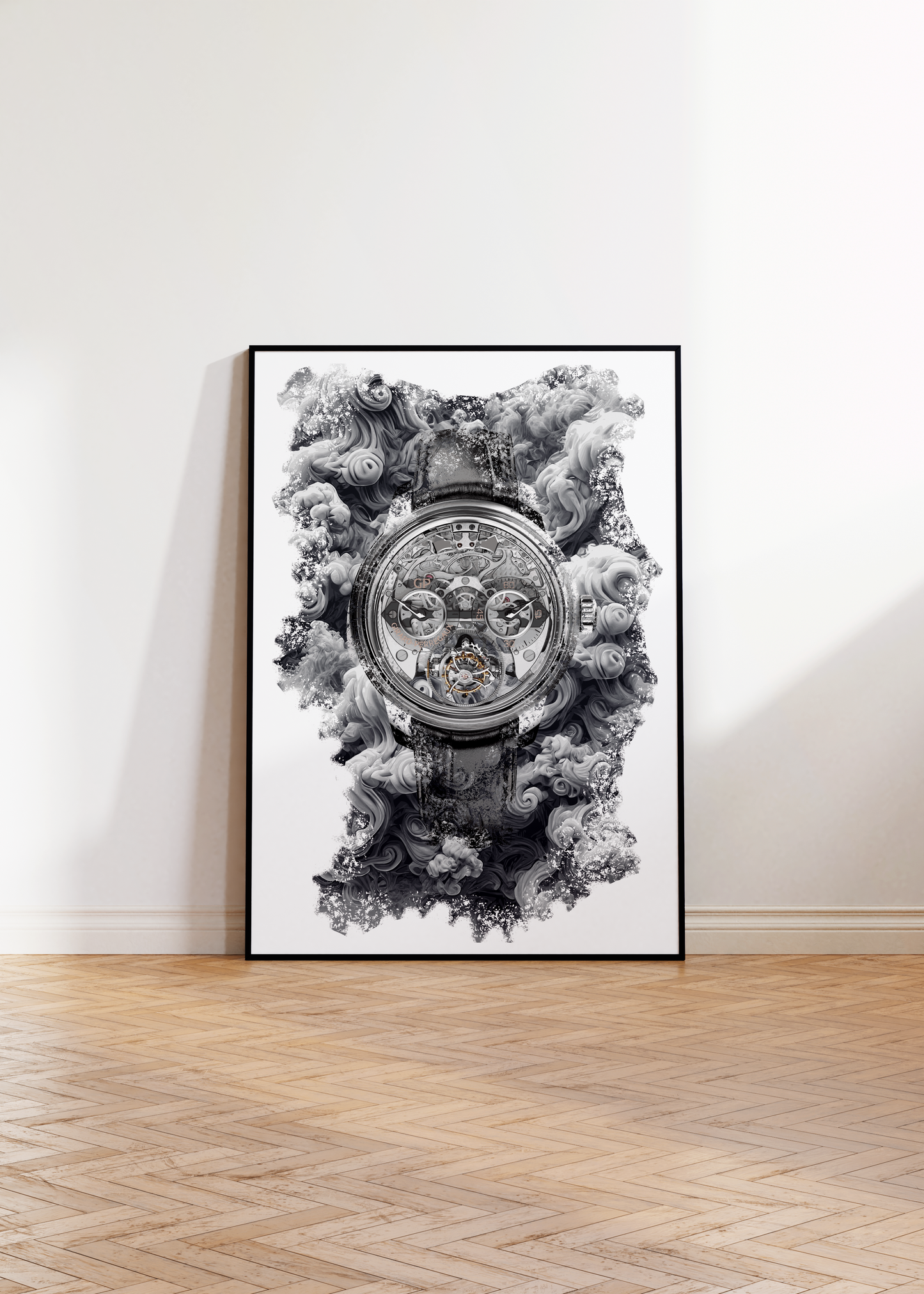 Bridges Minute Repeater Tri-Axial Tourbillon Ref. 99830-21-000-BA6A Watch Art Print Poster