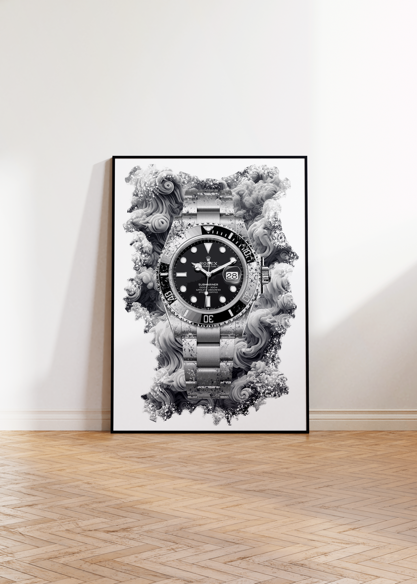 Submariner Ref. 126610LN Watch Art Print Poster