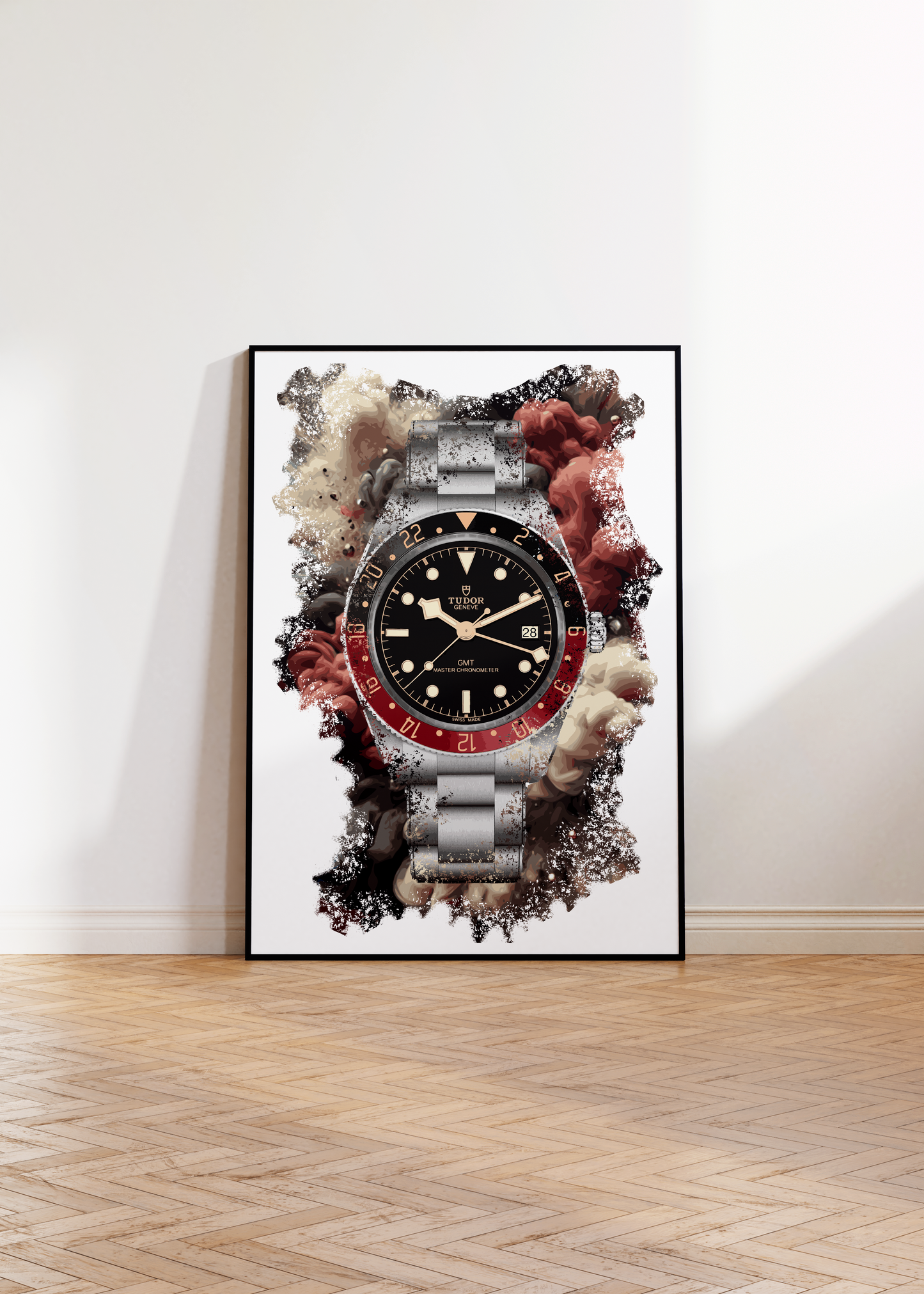 Black Bay 58 GMT Ref. M7939G1A0NRU-0001 Watch Art Print Poster