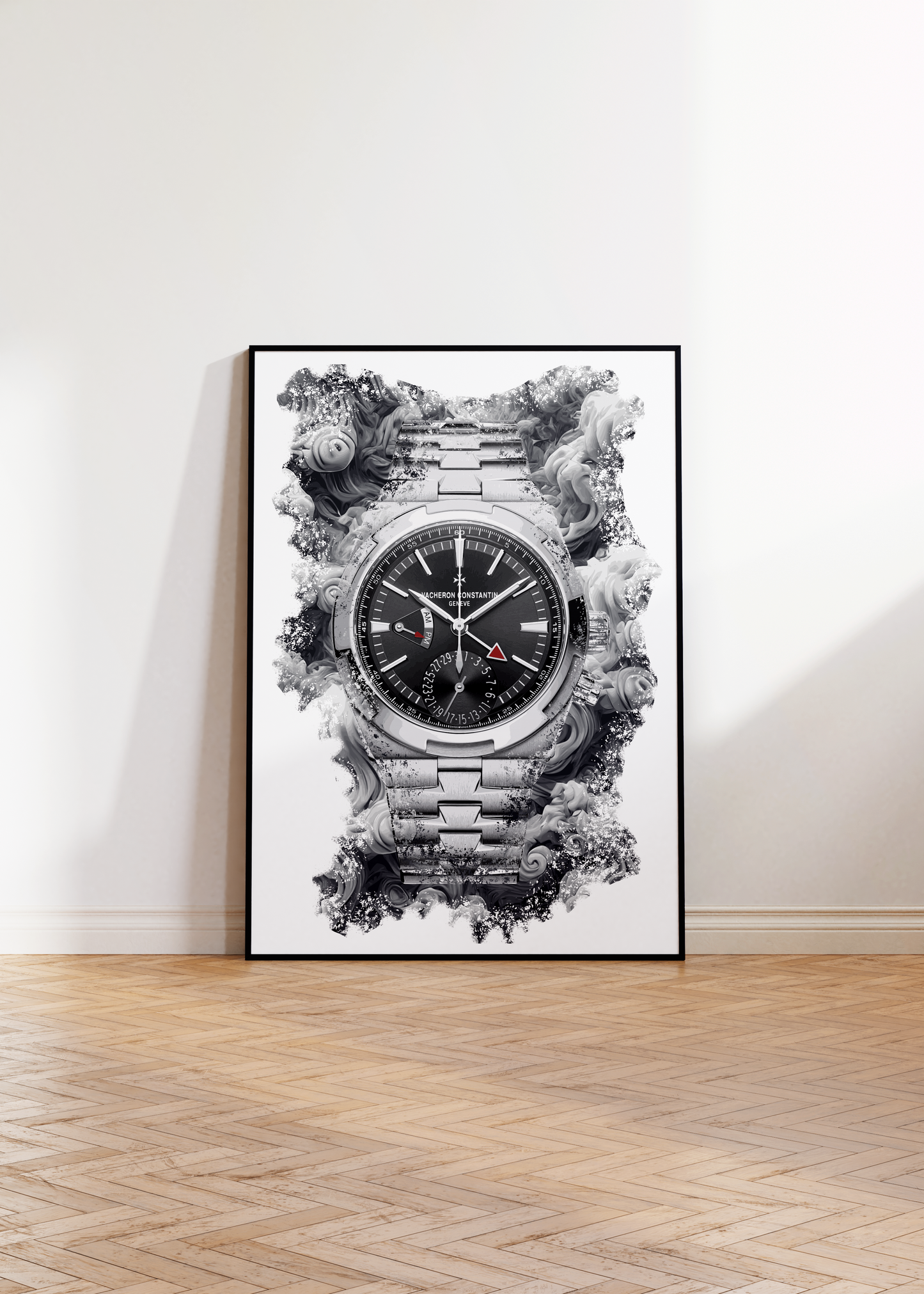Overseas Dual Time Ref.  7900V/110A-B546 Watch Art Print Poster