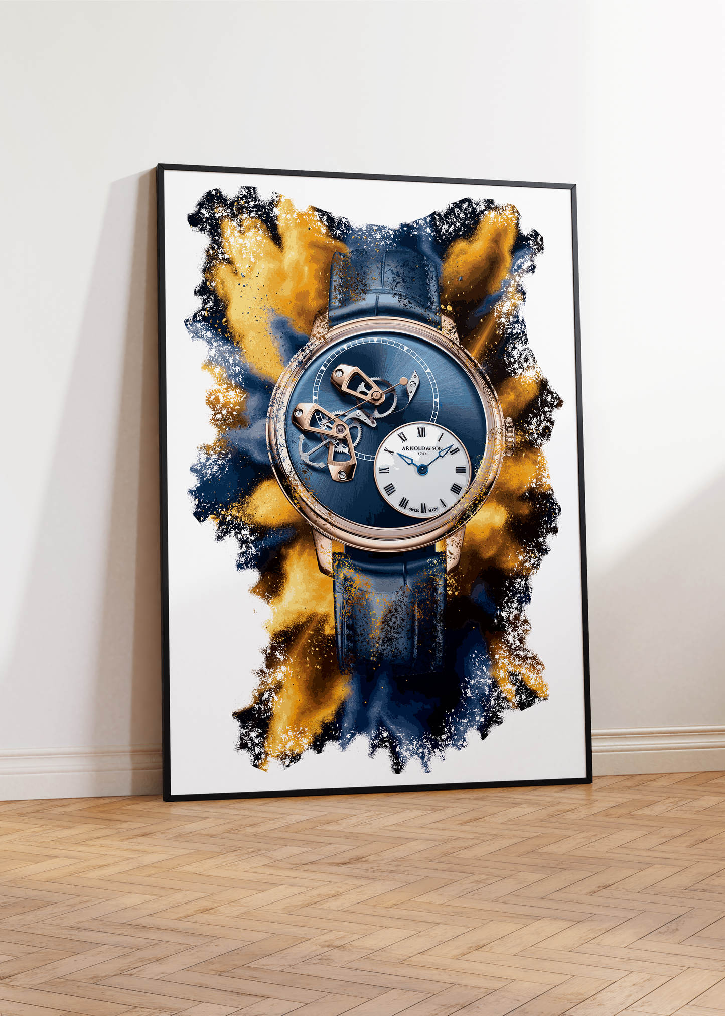 DSTB 42 Red Gold Ref. 1ATCR.U01A.C200A Watch Art Print Poster