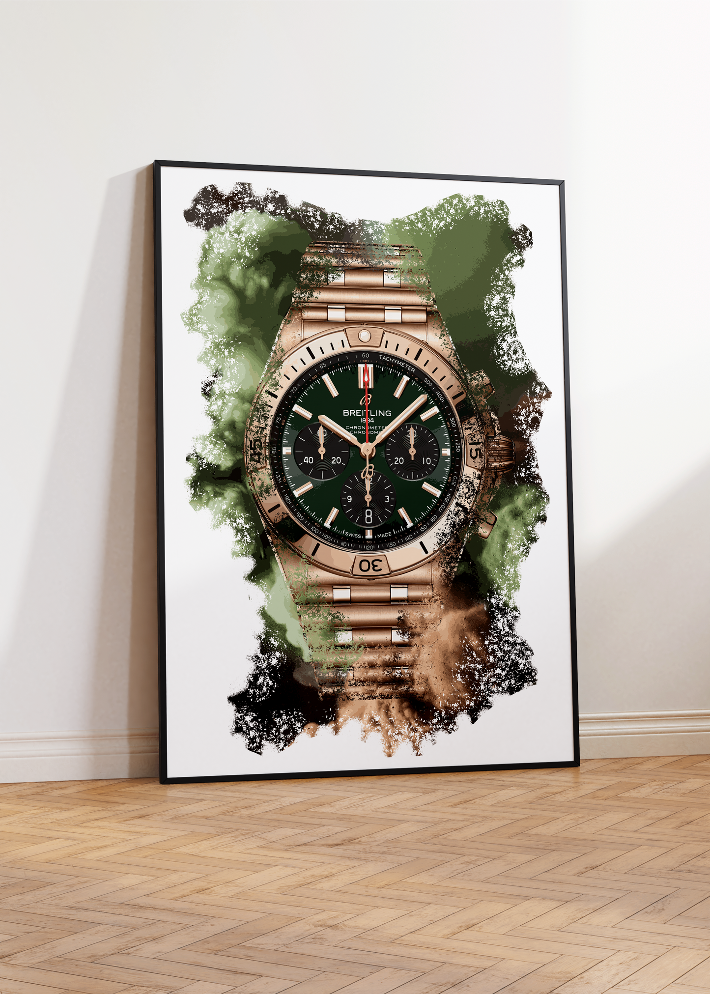 Chronomat B01 Ref. RB0134101L1R1 Watch Art Print Poster