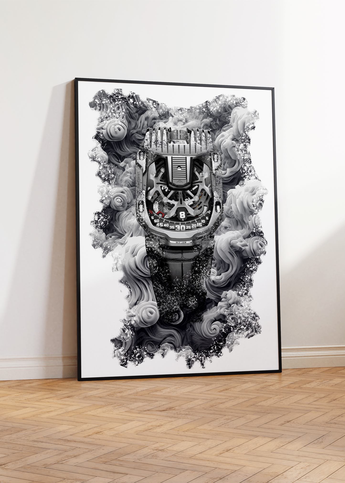 UR-105 CT Iron Watch Art Print Poster