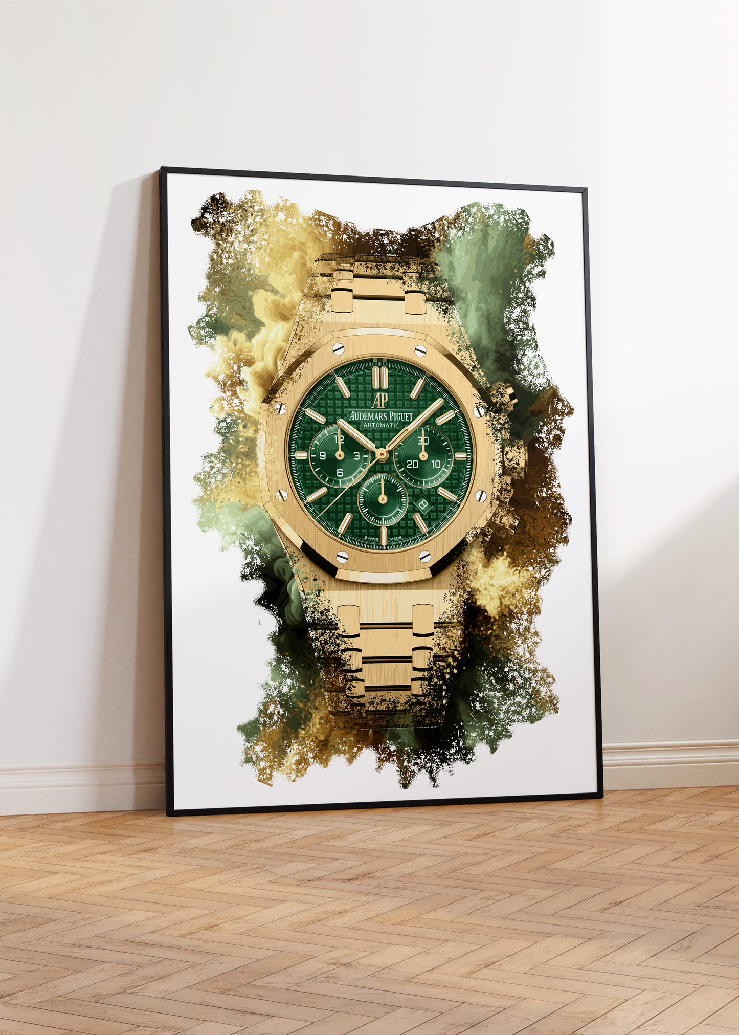 Royal Oak Ref. 26331BA.OO.1220BA.02 Watch Art Print Poster